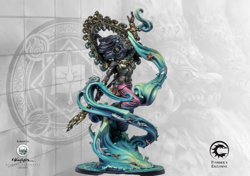 Conquest - Sorcerer Kings: Founder's Exclusive Bound to the Elements - Water - miniature