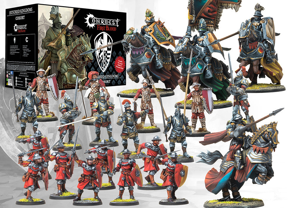 Conquest - Hundred Kingdoms: Conquest First Blood Cohort Starter Set