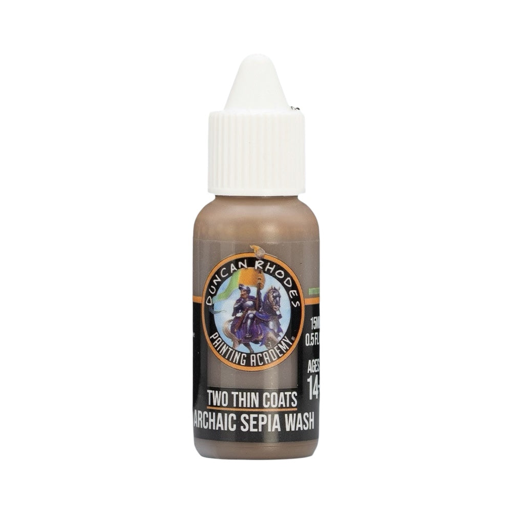 Two Thin Coats - Archaic Sepia Wash 15ml - Warhaus