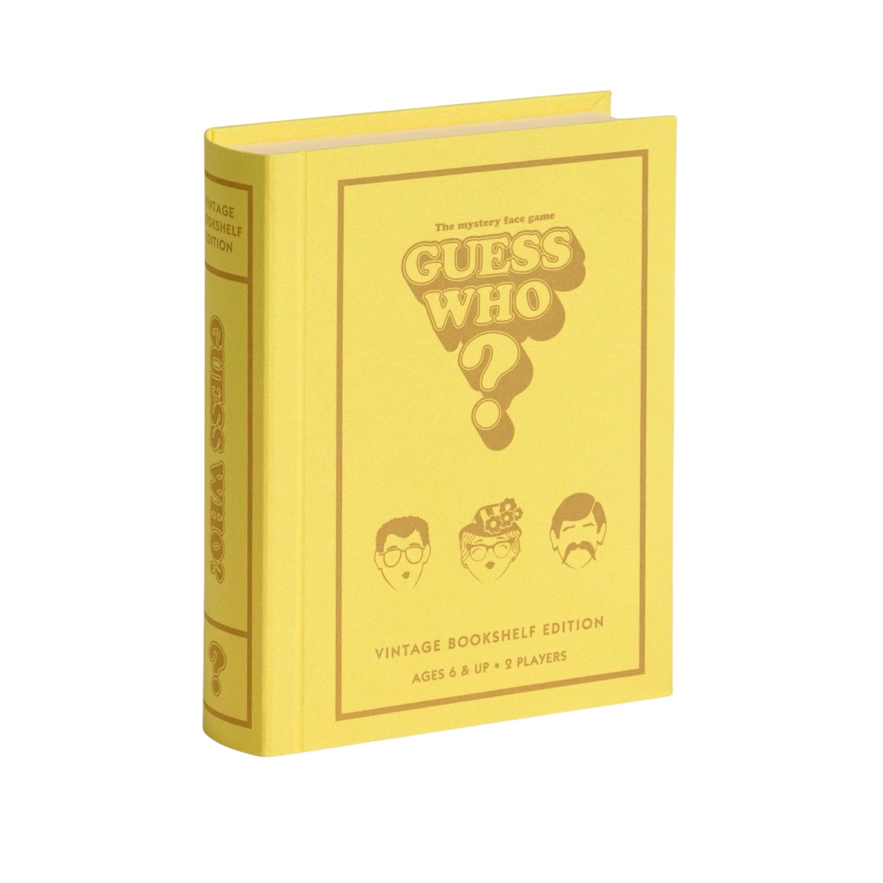 Guess Who Vintage Bookshelf Edition Board Game
