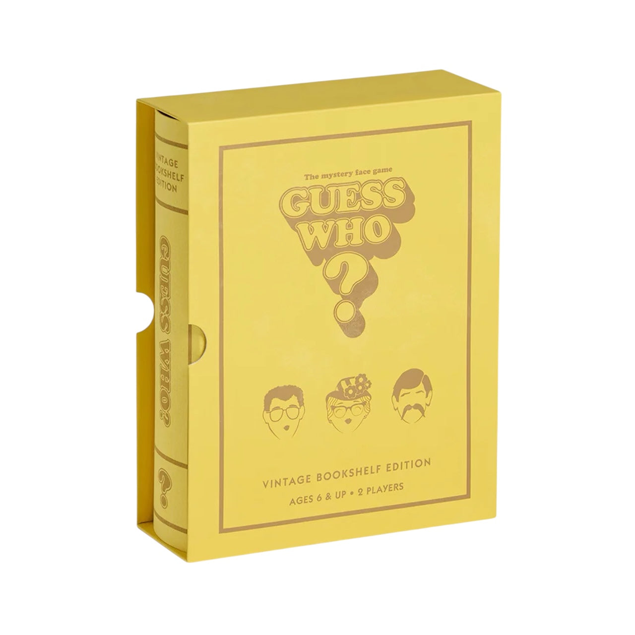Guess Who Vintage Bookshelf Edition Board Game