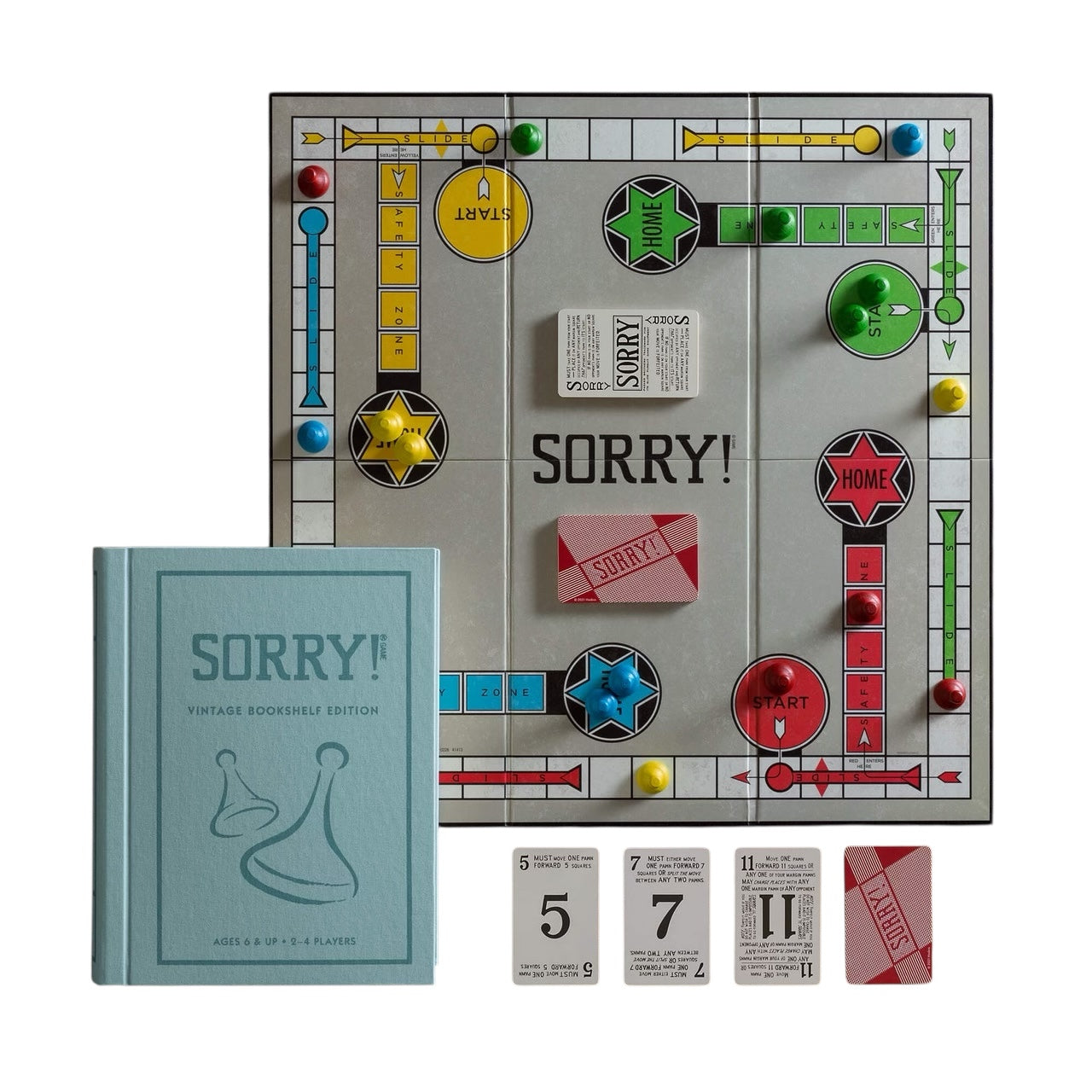 Sorry Vintage Bookshelf Edition Board Game