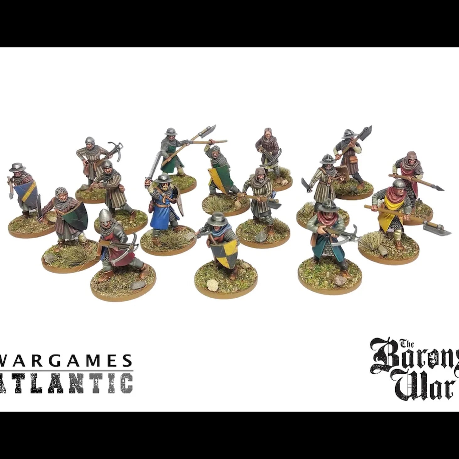 Wargames Atlantic: The Barons' War - Foot Serjeants (1150-1320)