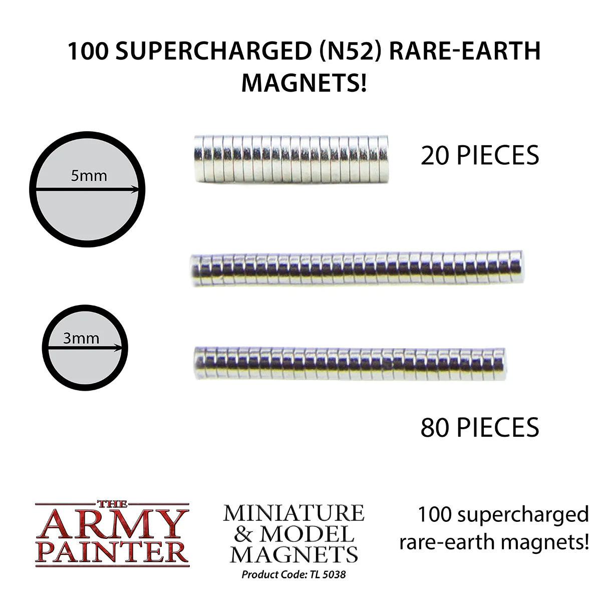 Army Painter: Miniature & Model Magnets - Warhaus