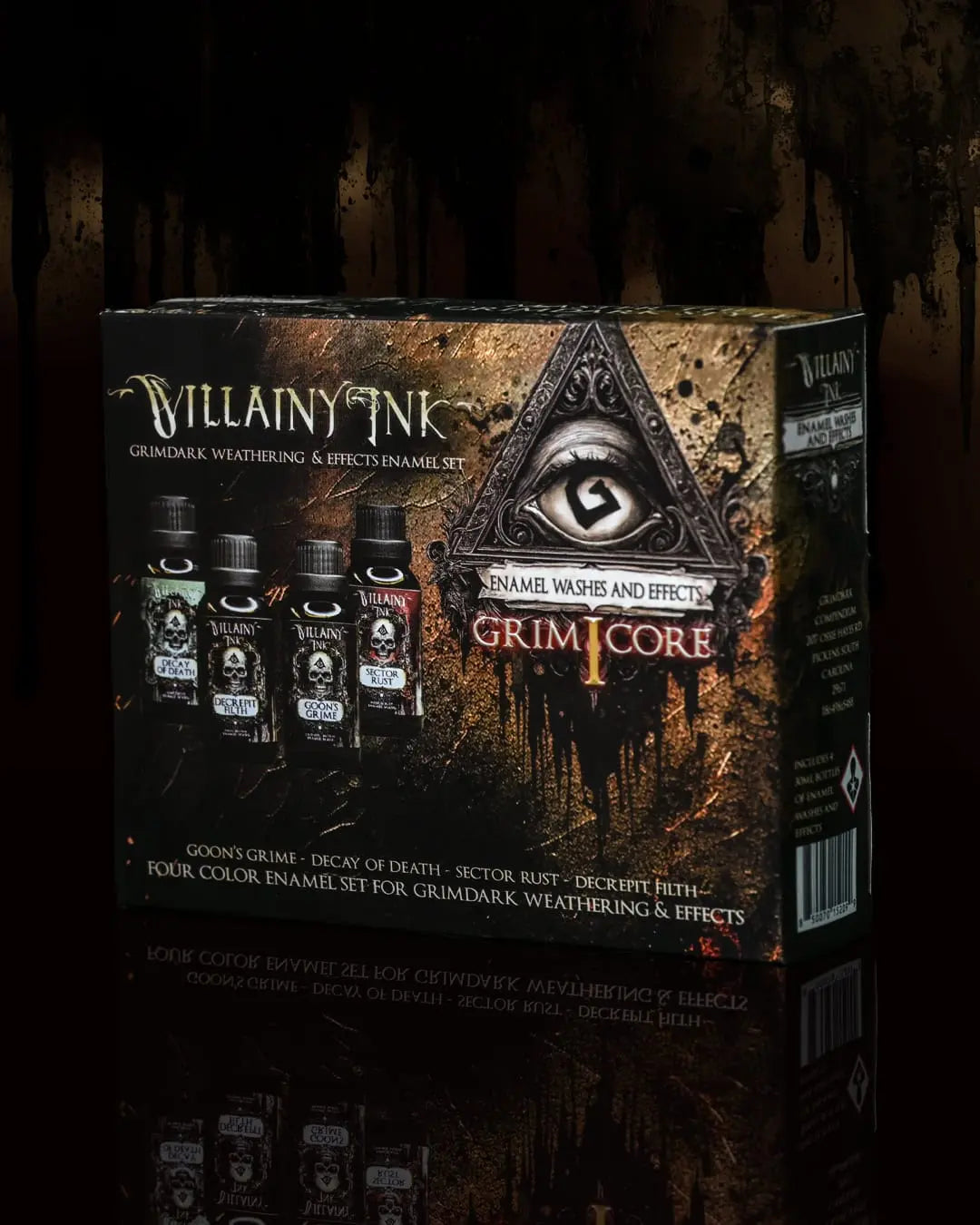 Villainy Ink Enamels • Grim Core Set I
