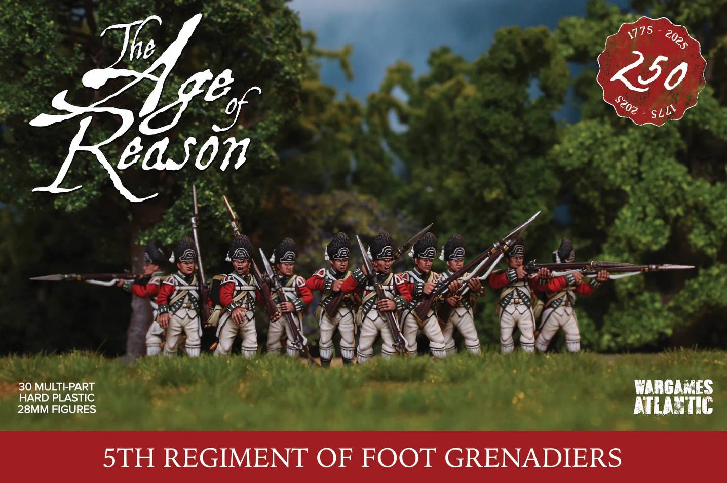 Wargames Atlantic: The Age of Reason - 5th Regiment British Grenadiers