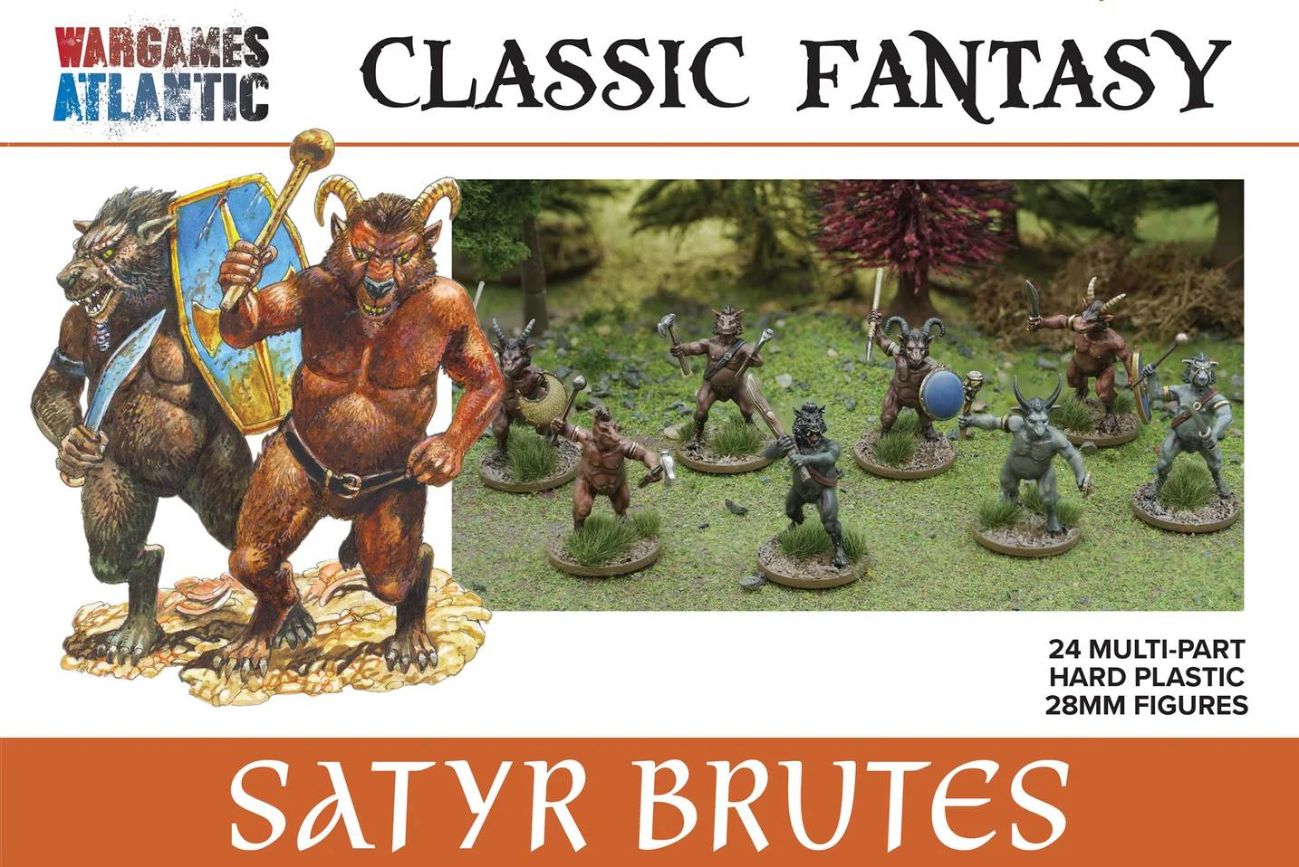 Wargames Atlantic: Classic Fantasy - Satyr Brutes