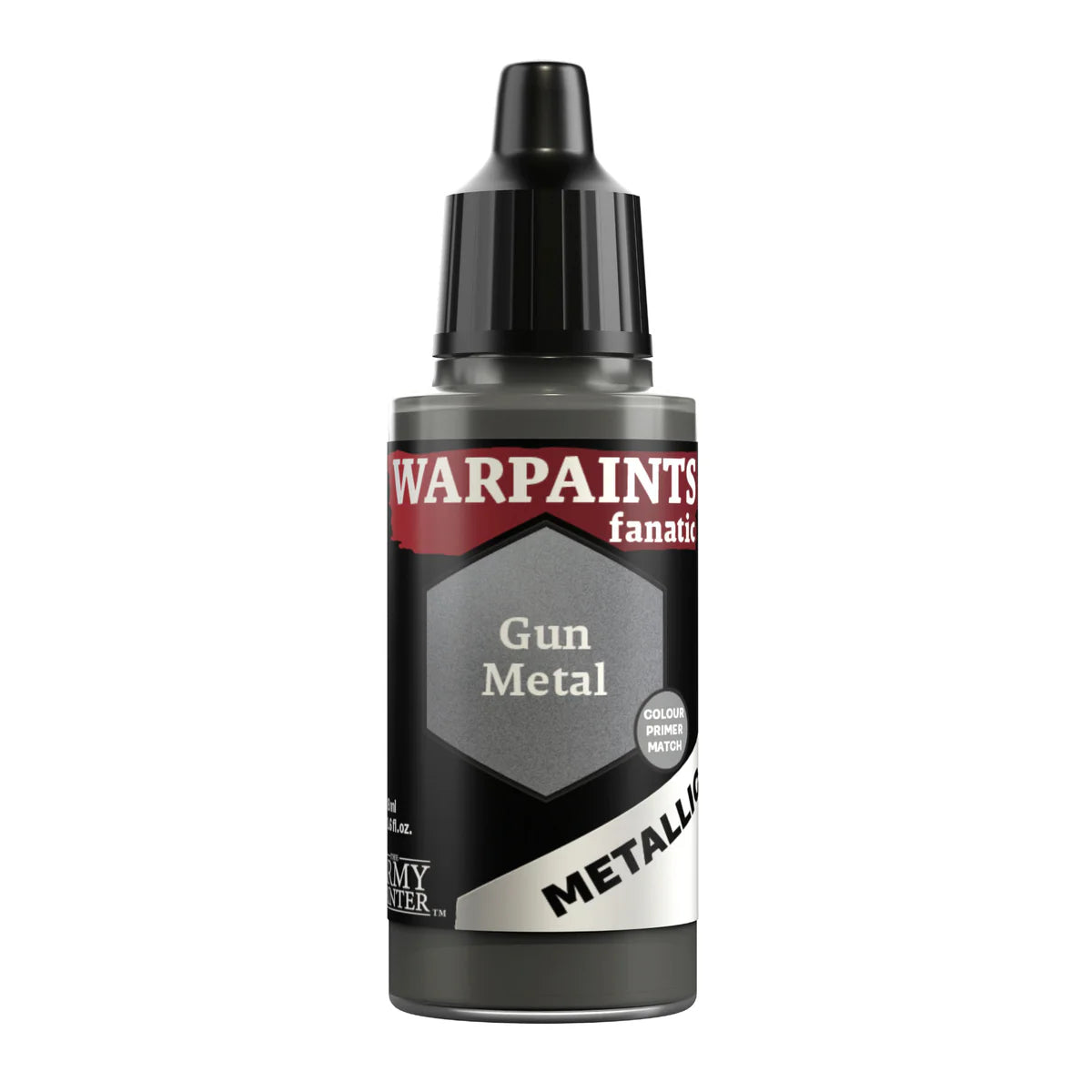 Army Painter - Warpaints Fanatic - Metallic - Gun Metal - Warhaus