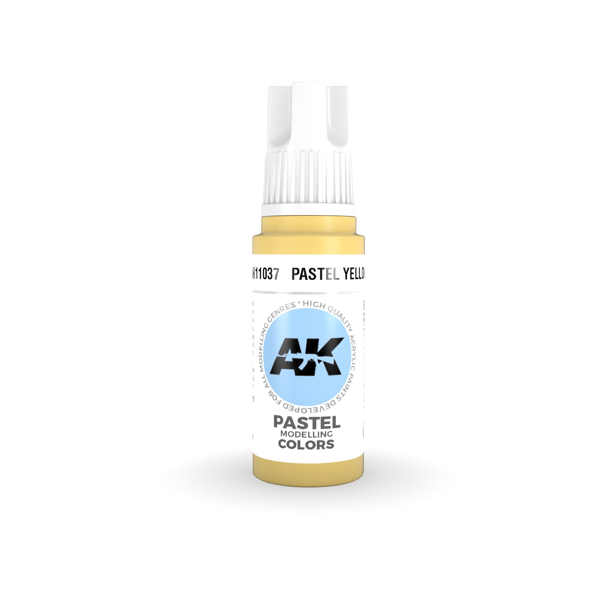 AK Interactive: 3 Gen Acrylics - Pastel Yellow 17ml