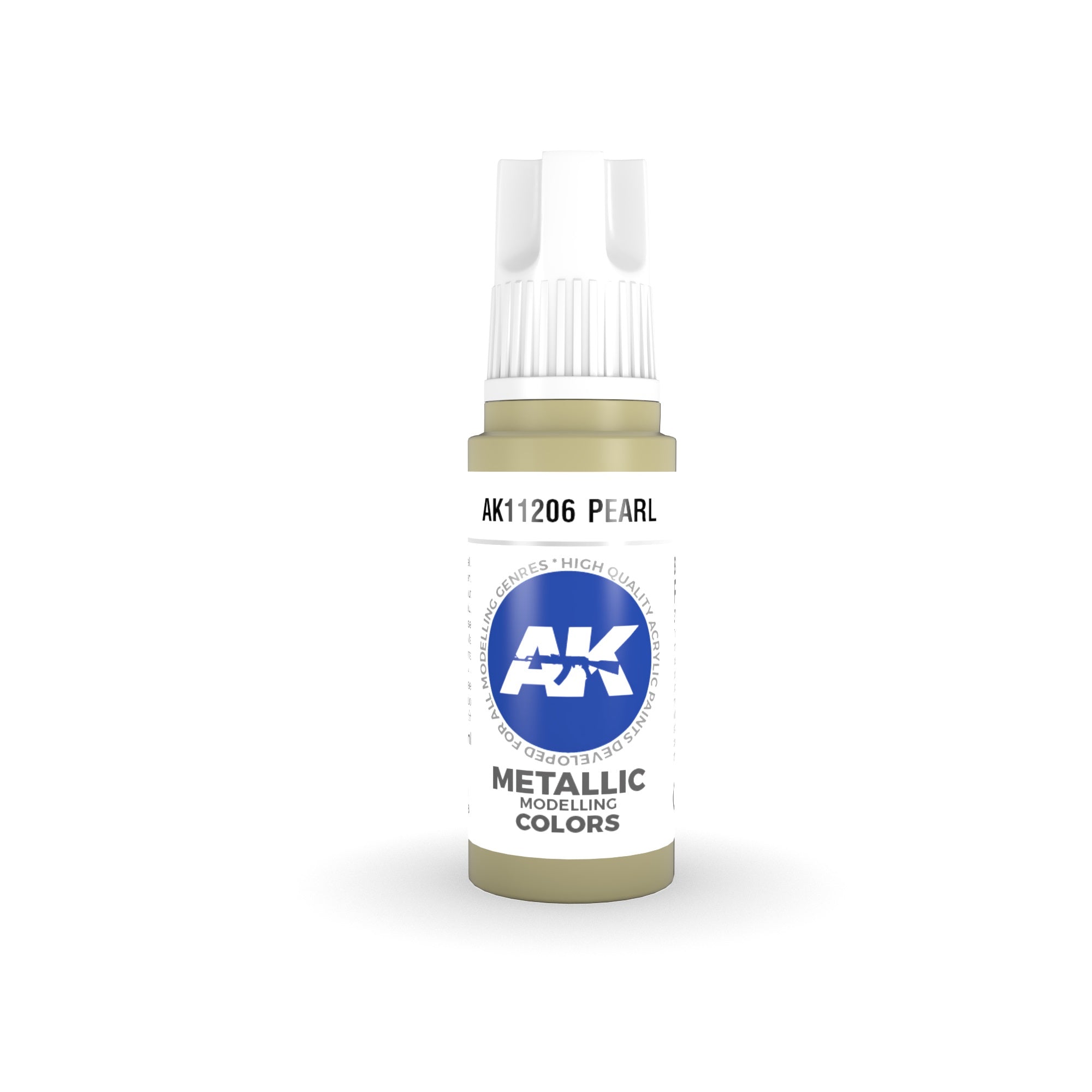 AK Interactive: 3 Gen Acrylics - Pearl 17ml