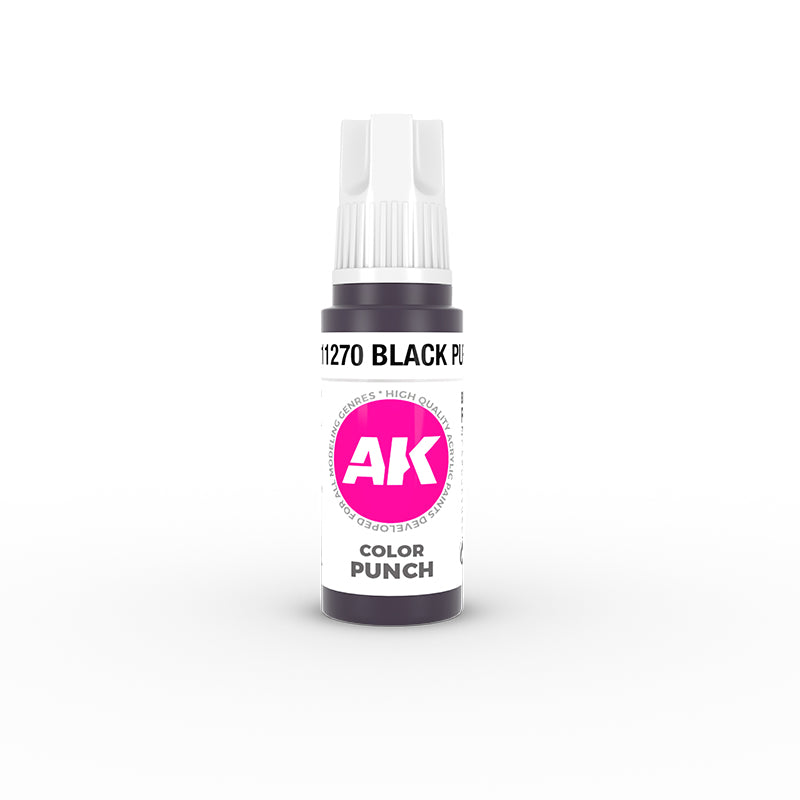 AK Interactive: Colour Punch - Black Purple 17ml