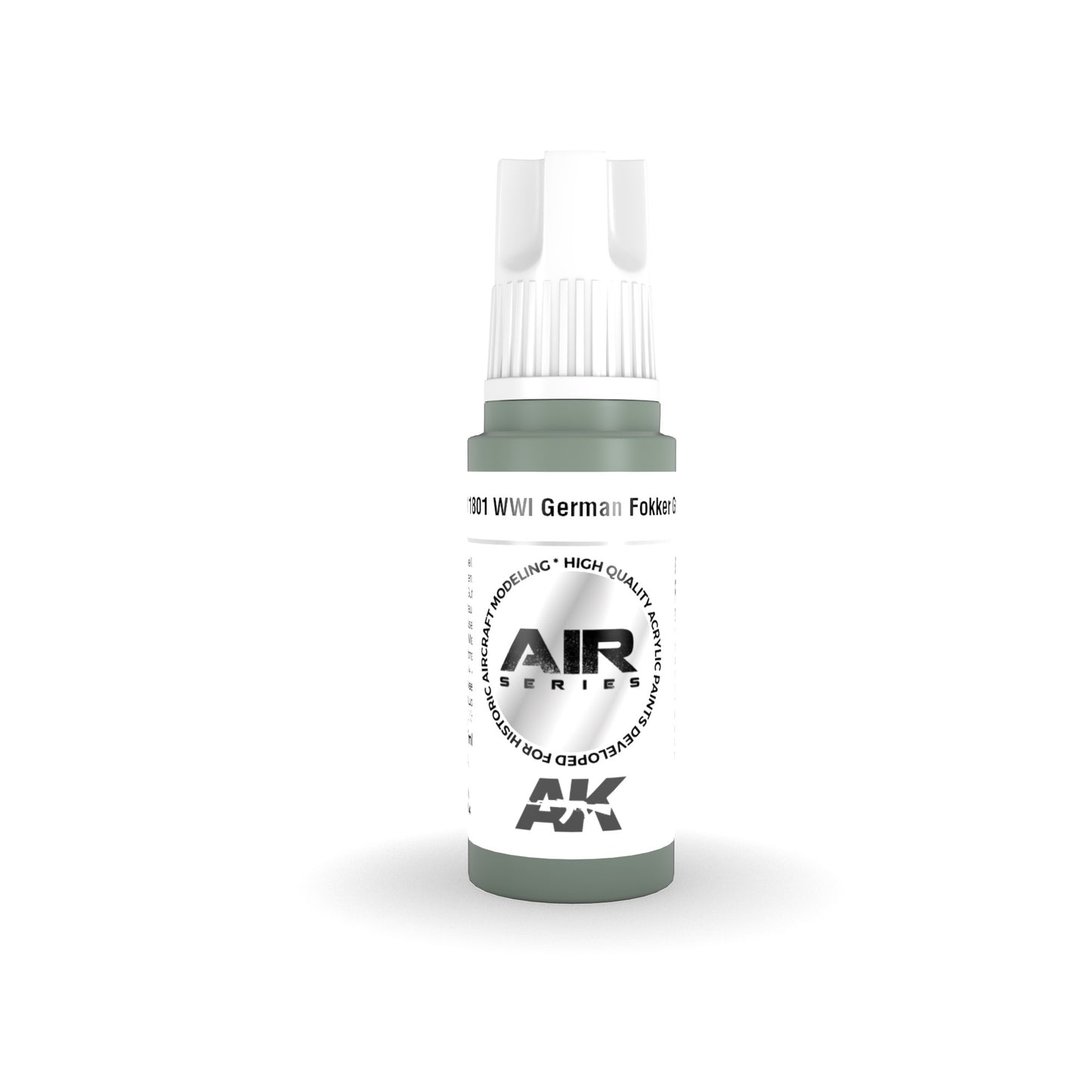 AK Interactive: 3 Gen Acrylics - Wwi German Fokker Grey 17ml