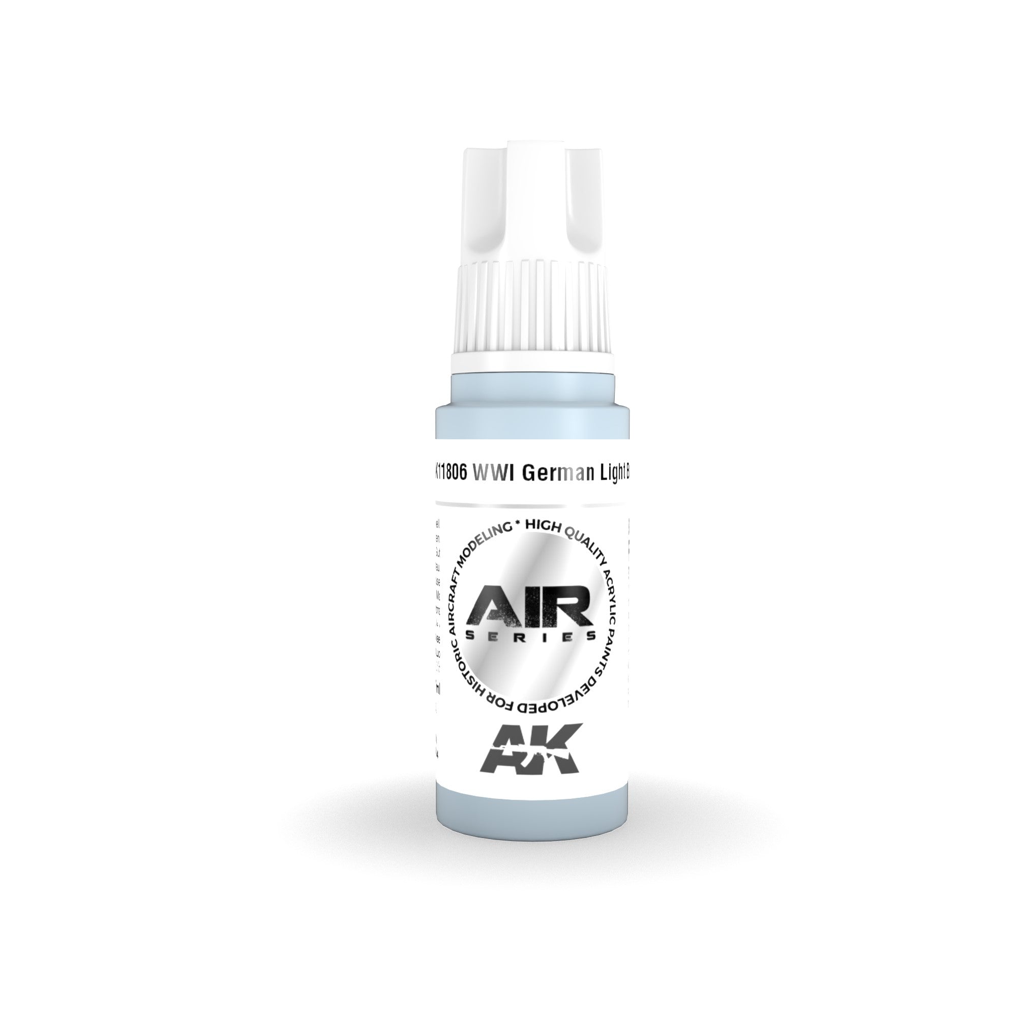 AK Interactive: 3 Gen Acrylics - Wwi German Light Blue 17ml