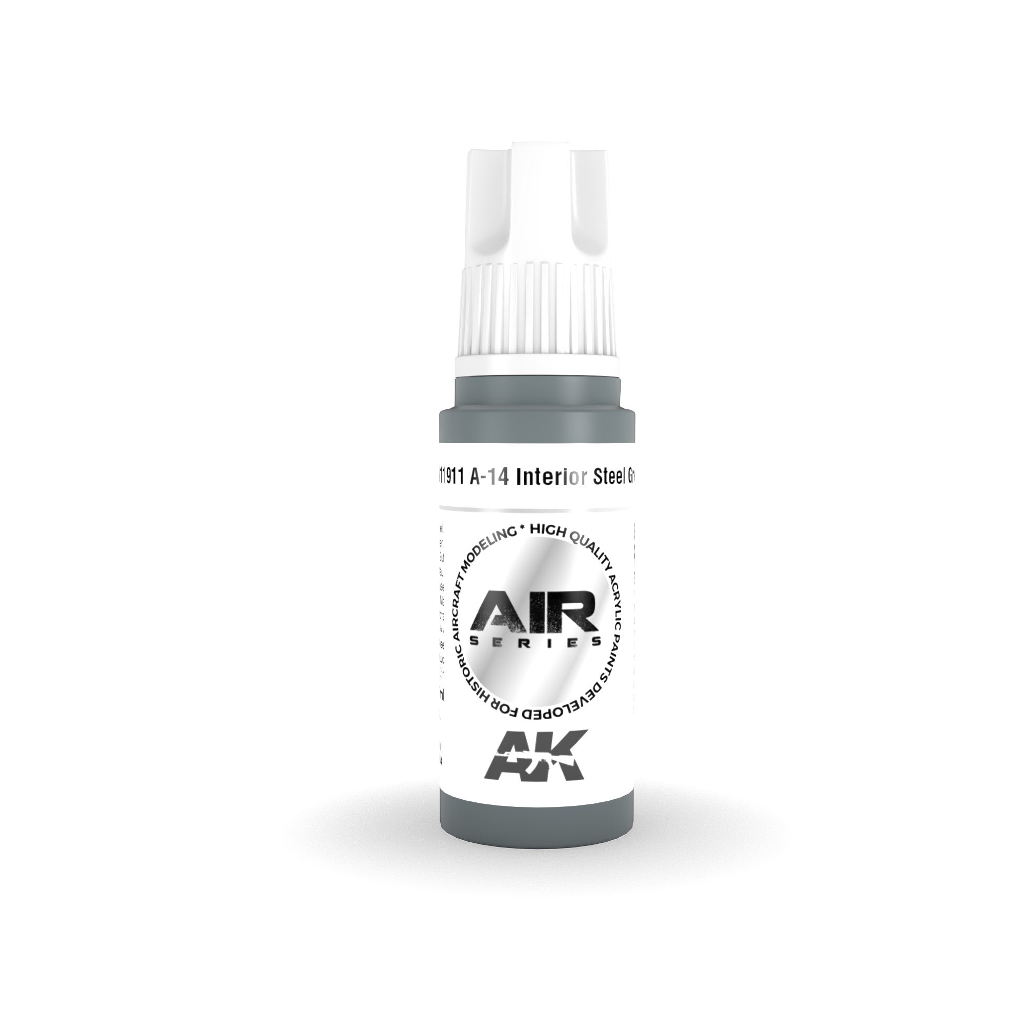 AK Interactive: 3 Gen Acrylics - A-14 Interior Steel grey 17ml