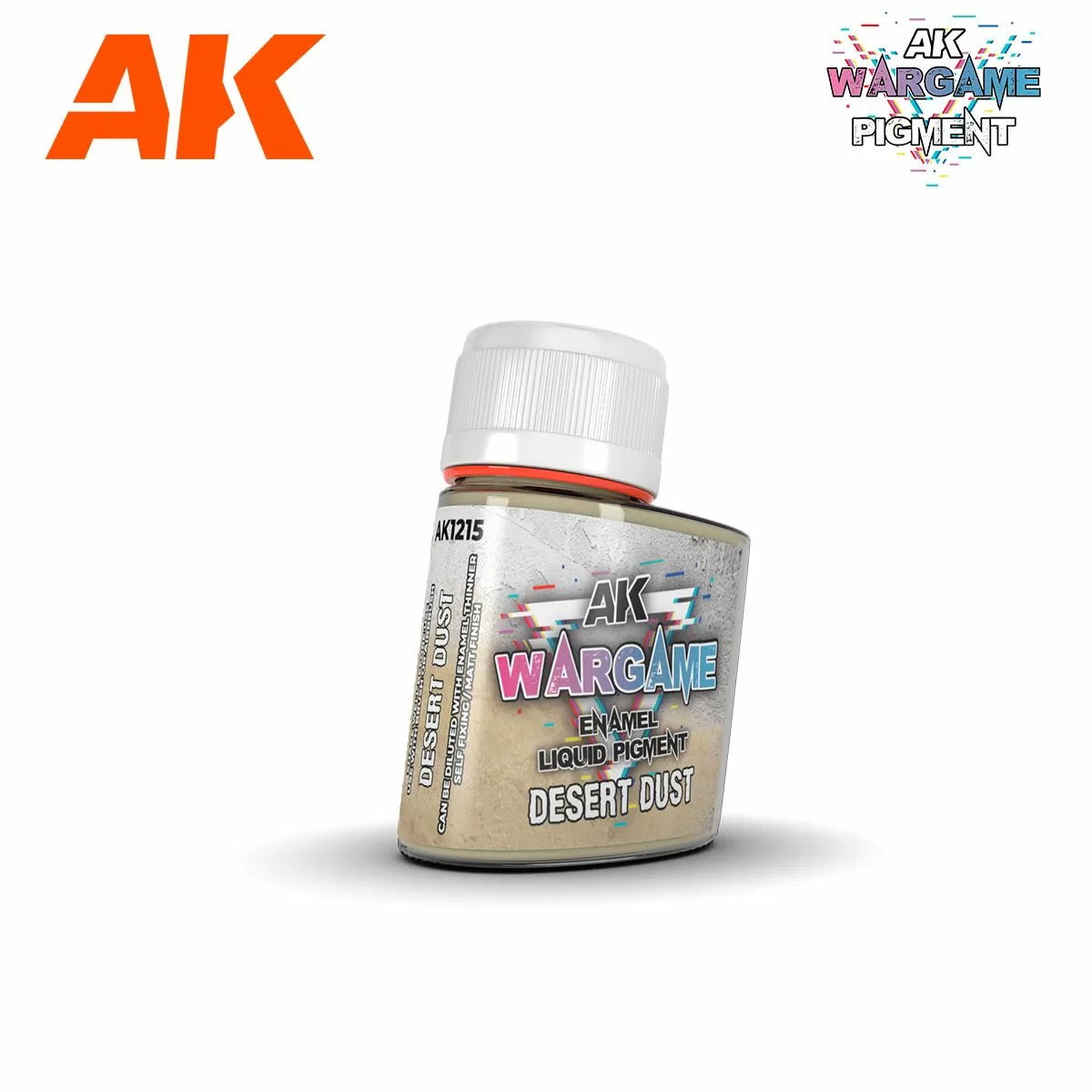 AK Interactive: Wargame Enamel Liquid Pigments - Desert Dust 35 ml