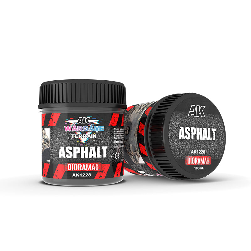 AK Interactive: Terrains - Asphalt 100 ml - Warhaus