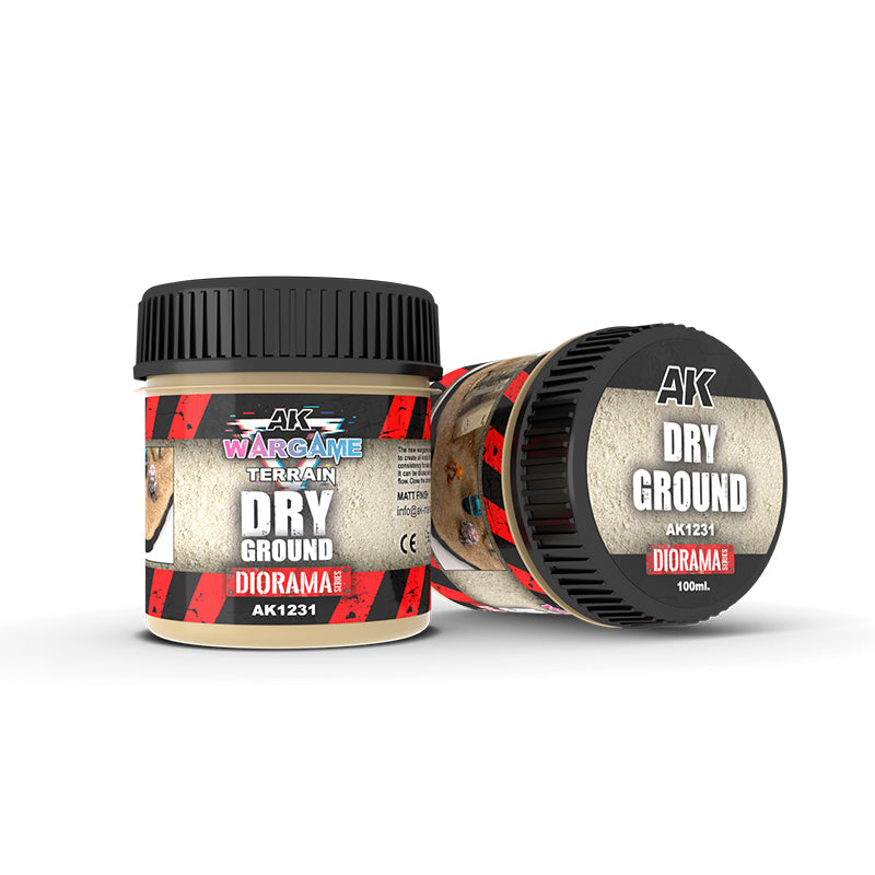 AK Interactive: Terrains - Dry ground 100 ml