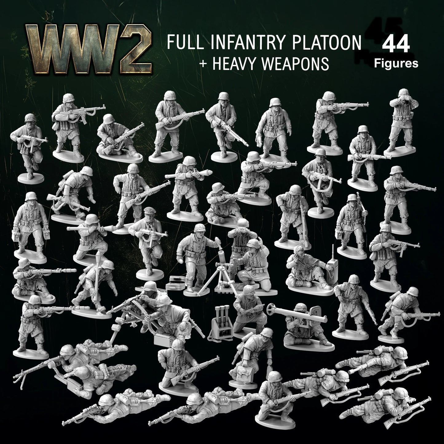Victrix: Late War German Infantry & Heavy Weapons