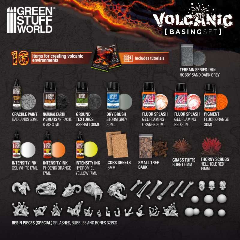 Green Stuff World: Basing Sets - Volcanic
