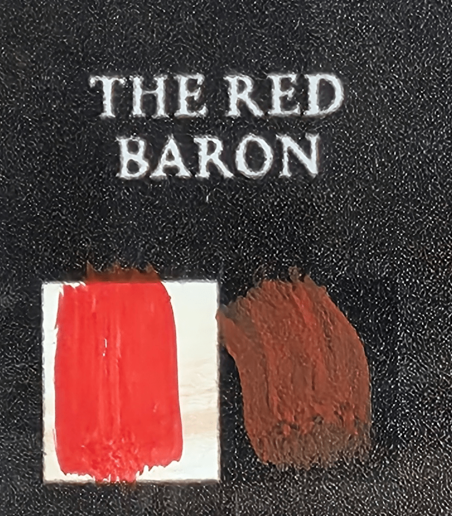 Bear Cavalry Paints: The Red Baron 20ml colour sample