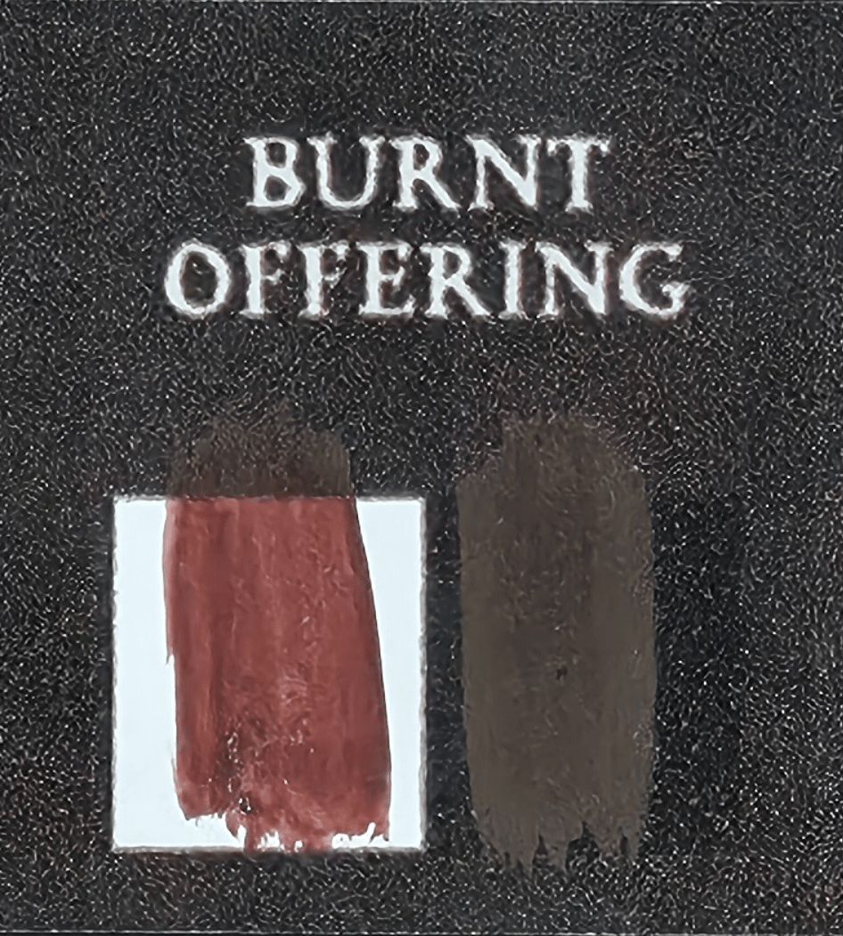 Bear Cavalry Paints: Burnt Offering 20ml colour sample