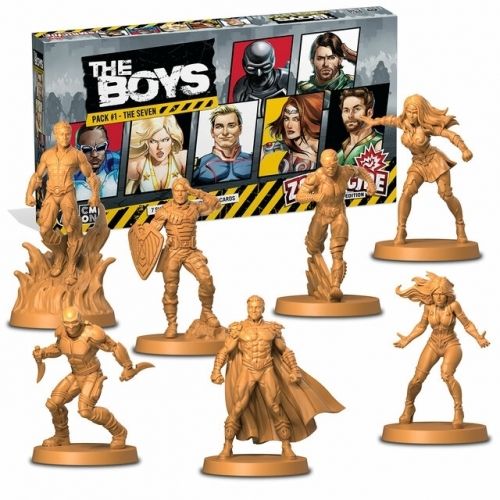 Zombicide 2nd Edition: The Boys Pack #1 – The Seven - Warhaus