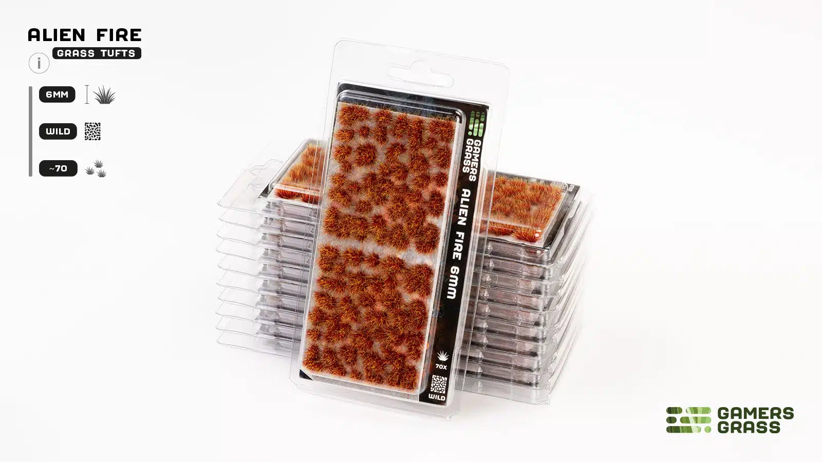 Gamers Grass: Alien Fire Tuft 6mm