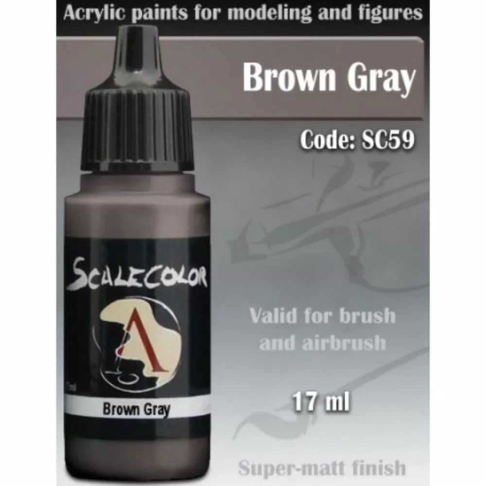 Scale 75 Scalecolor Brown Gray 17ml - Warhaus