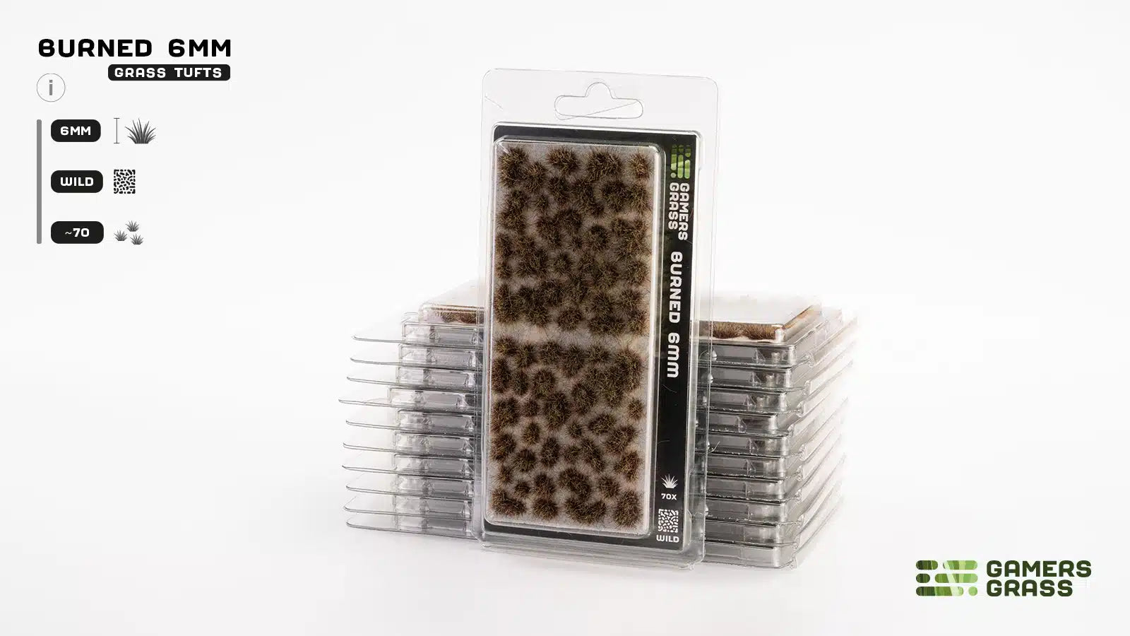 Gamers Grass: Burned Tufts 6mm Wild