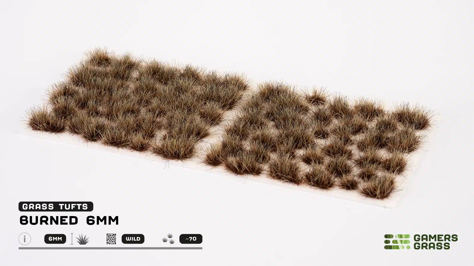 Gamers Grass: Burned Tufts 6mm Wild