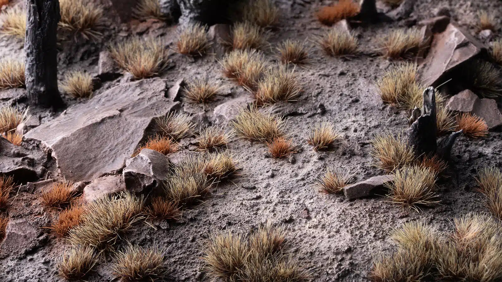 Gamers Grass: Burned Tufts 6mm Wild