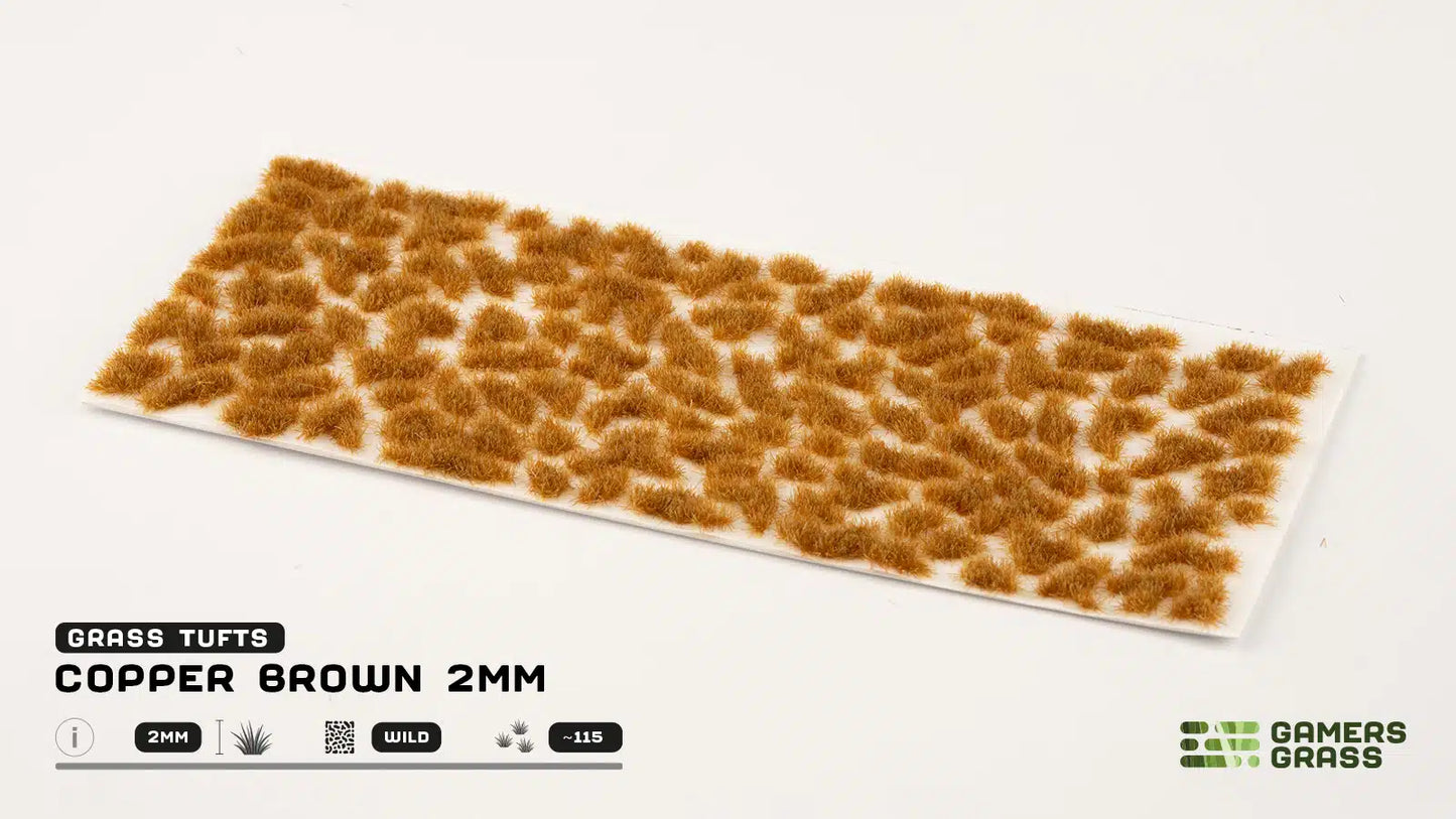 Gamers Grass: Copper Brown 2mm - Warhaus