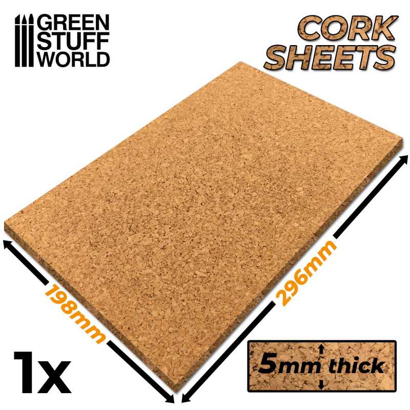 Green Stuff World: Cork Sheet in 5mm