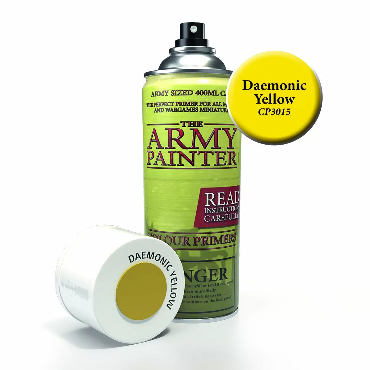 Army Painter Aerosol Spray Primer - Daemonic Yellow 400ml