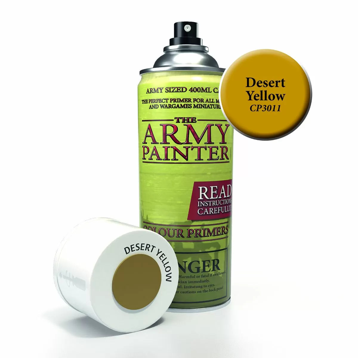 Army Painter Aerosol Spray Primer - Desert Yellow 400ml