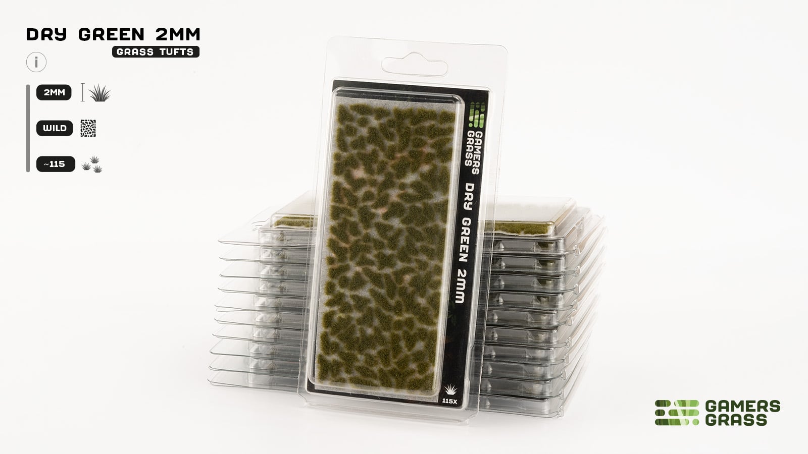 Gamers Grass: Dry Green 2mm