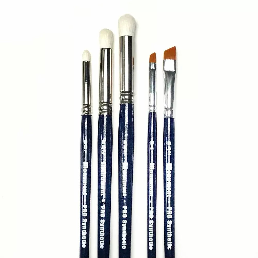 Monument Pro Drybrush - Pro Drybrush 5 Brush Set - Warhaus