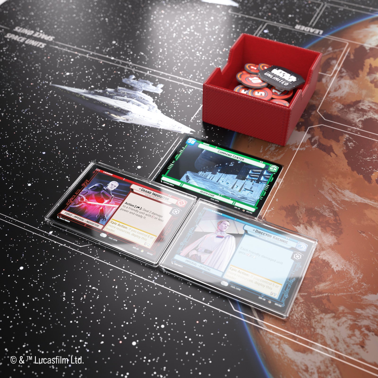 Gamegenic Star Wars Unlimited - Twin Suns Battle Zone Game Mat