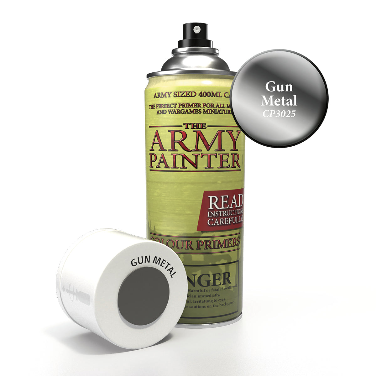 Army Painter Aerosol Spray Primer - Gun Metal 400ml