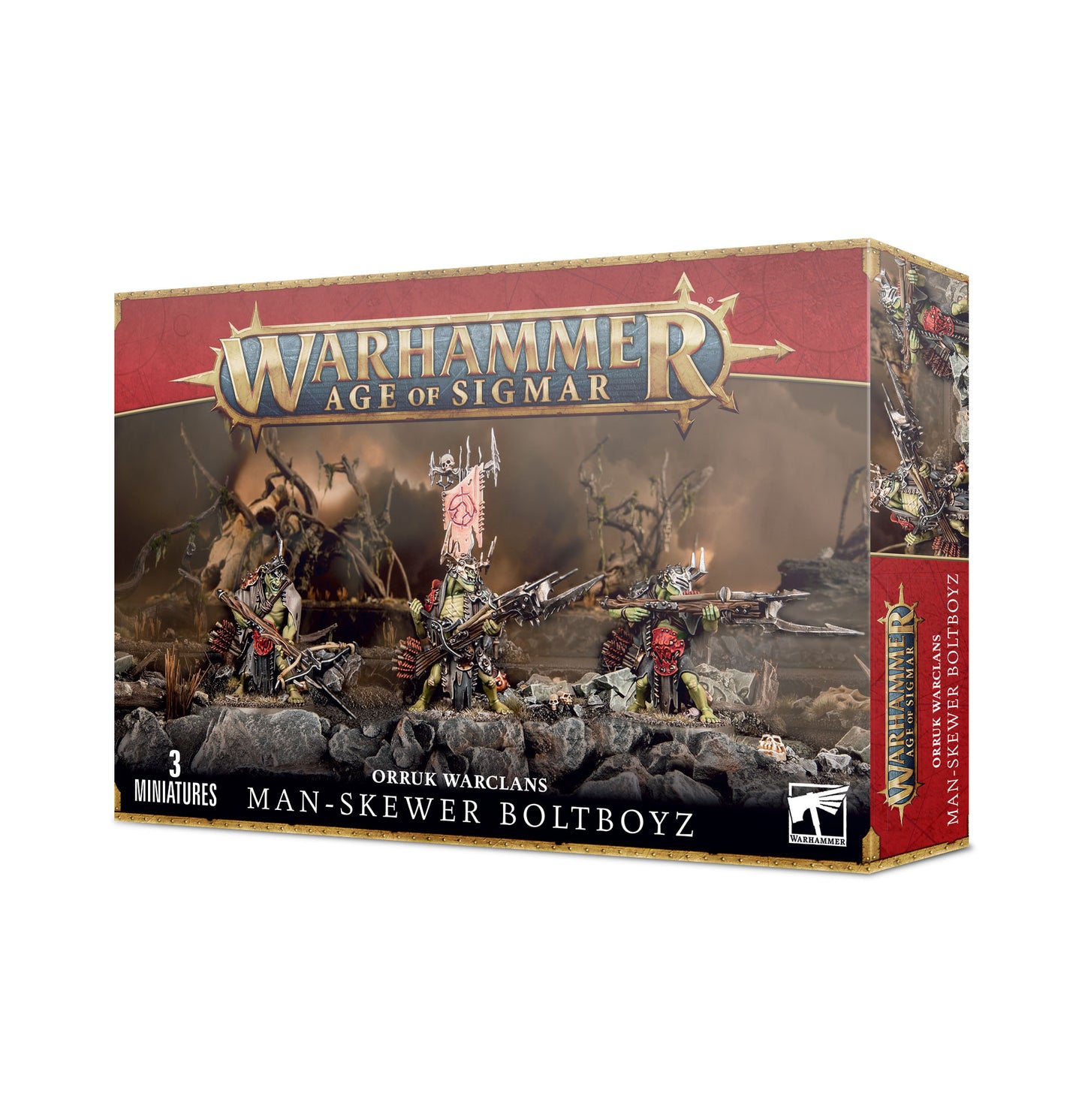 Orruk Warclans: Man-Skewer Boltboyz - Warhaus