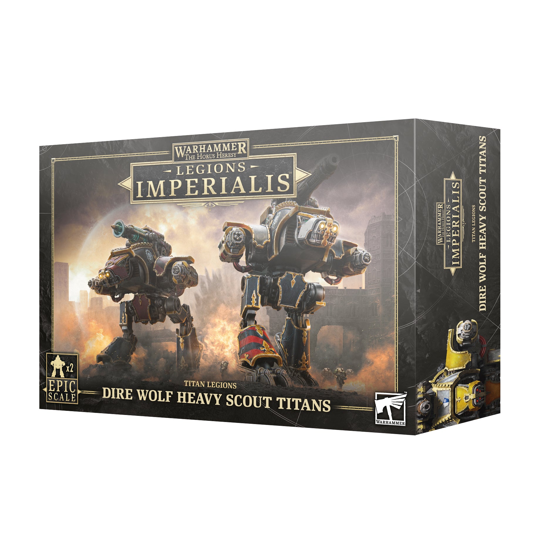 Legions Imperialis: Dire Wolf Scout Titans