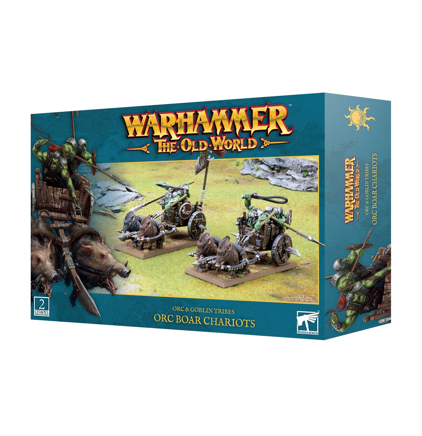 Orc & Goblin Tribes: Orc Boar Chariots - Warhaus