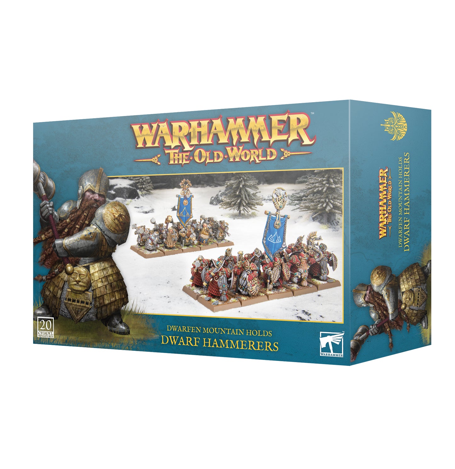 Dwarfen Mountain Holds: Dwarf Hammerers - Warhaus