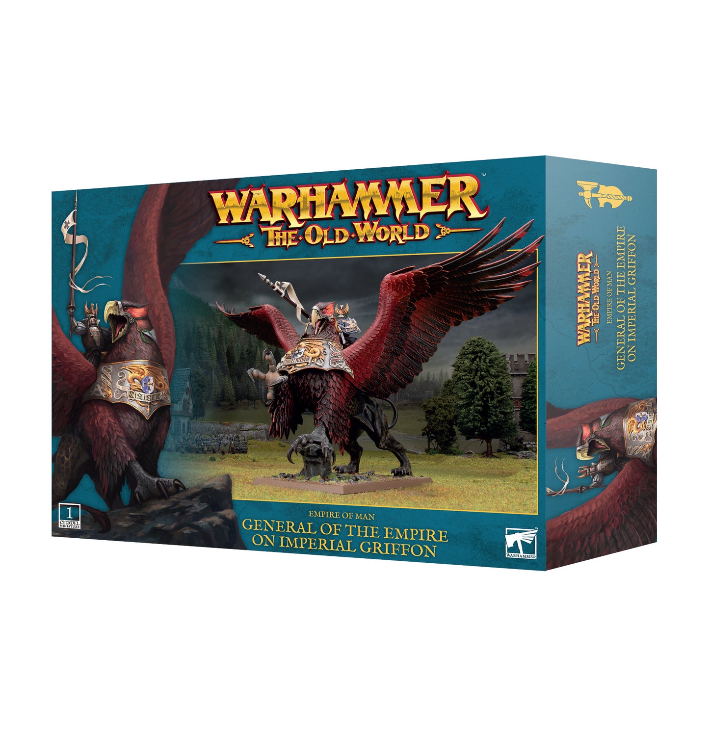Empire of Man: General of the Empire on Imperial Griffon - Warhaus