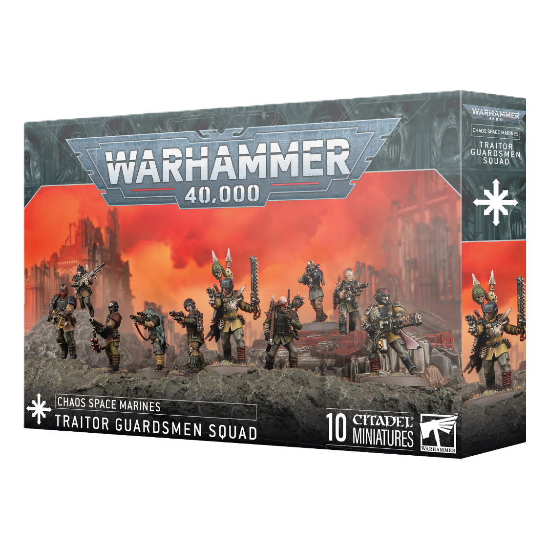 Chaos Space Marines: Traitor Guardsmen Squad