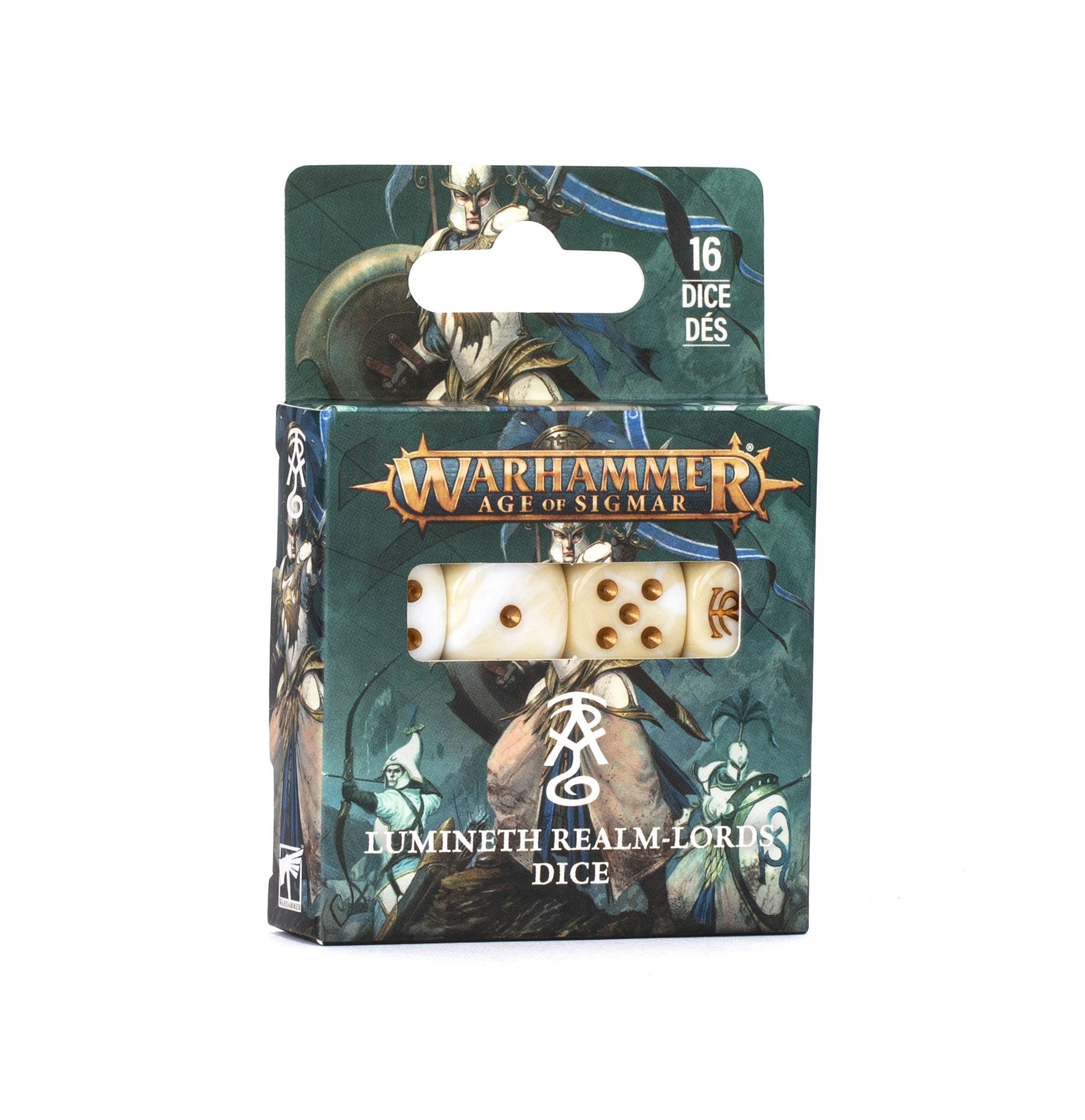 Age of Sigmar: Lumineth Realmlords Dice - Warhaus