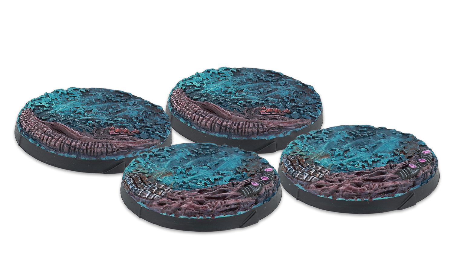 Infinity: Bases - 40mm Scenery Bases, Zeta Series