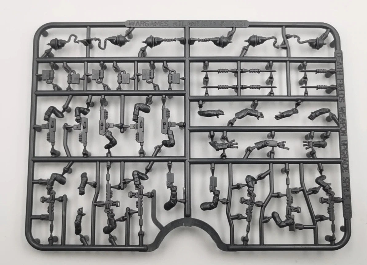 Wargames Atlantic: Death Fields - Weapons Upgrade Sprue 001