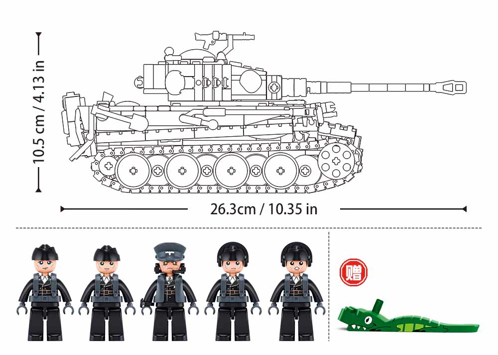 Sluban: Tiger Tank