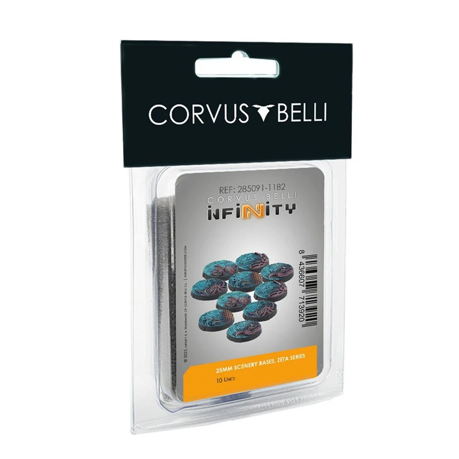 Infinity: Bases - 25mm Scenery Bases, Zeta Series